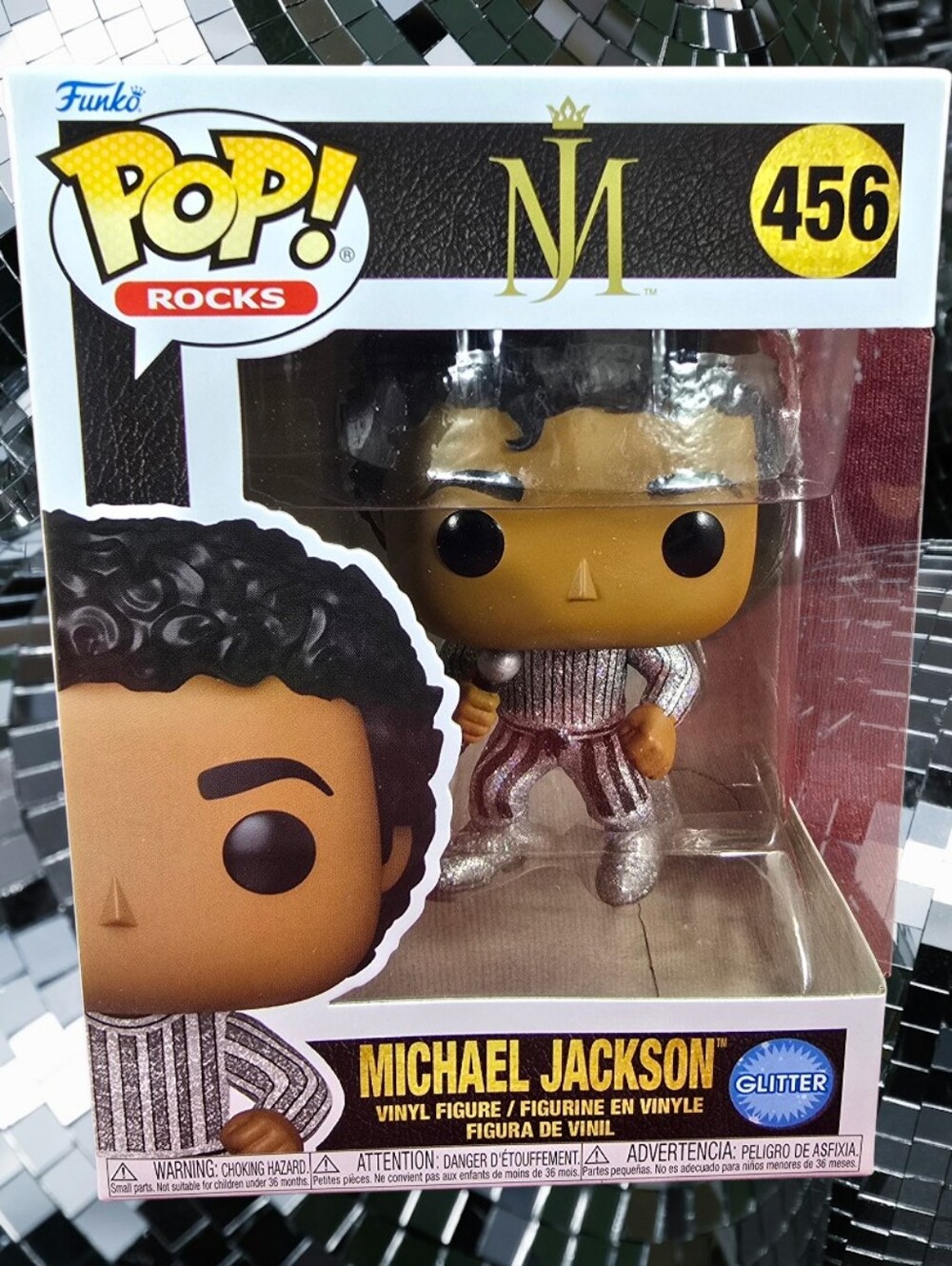 Funko Pop! Vinyl: Michael Jackson # 456 (Nib) With Pop Protector